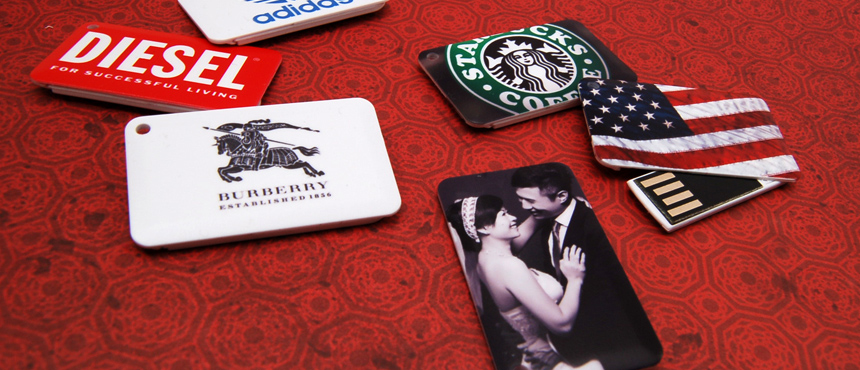 Wallet Card Mini Spin | CustomUSB Business Card Flash Drive 0