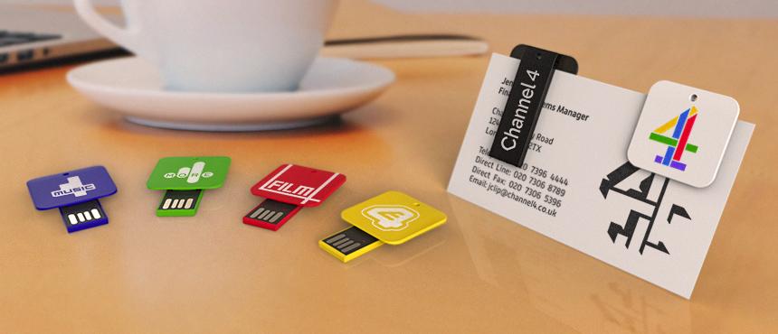 Square Clip | CustomUSB Flash Drive 1