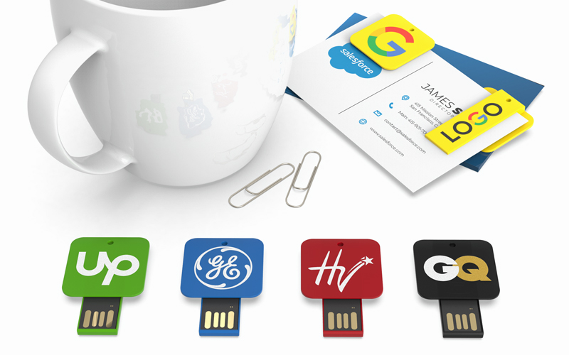 Square Clip | CustomUSB Flash Drive