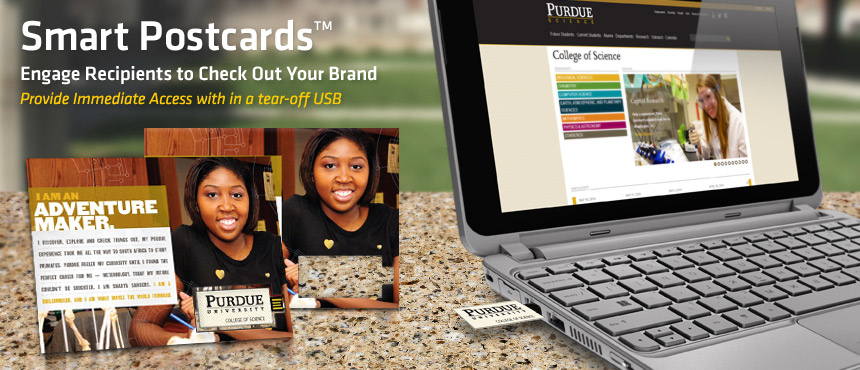 Smart Postcard | CustomUSB Print Solution 0