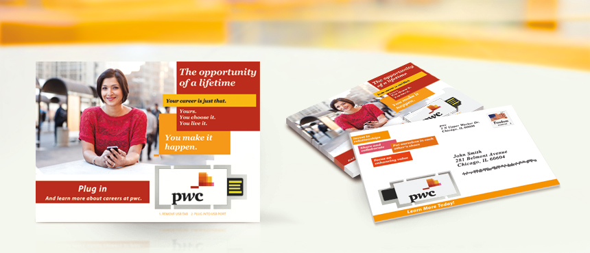 Smart Postcard | CustomUSB Print Solution 2