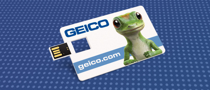 Wallet Card Micro Flip | CustomUSB Business Card Flash Drive