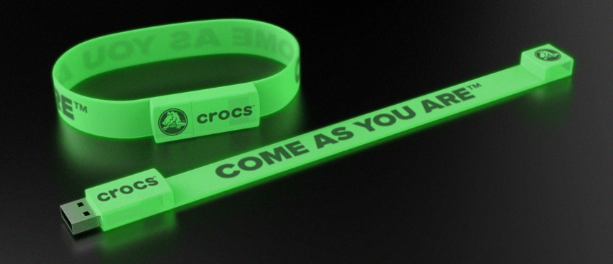 Glow-in-the-Dark Flash Bands | CustomUSB Flash Drive 3