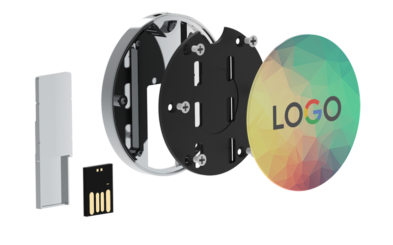 Eclipse Round USB | Exploded Diagram
