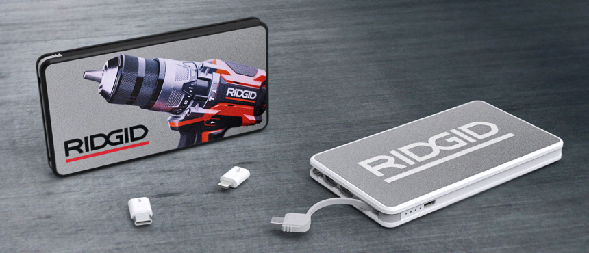 PowerTile Metal | CustomUSB Mobile Charger