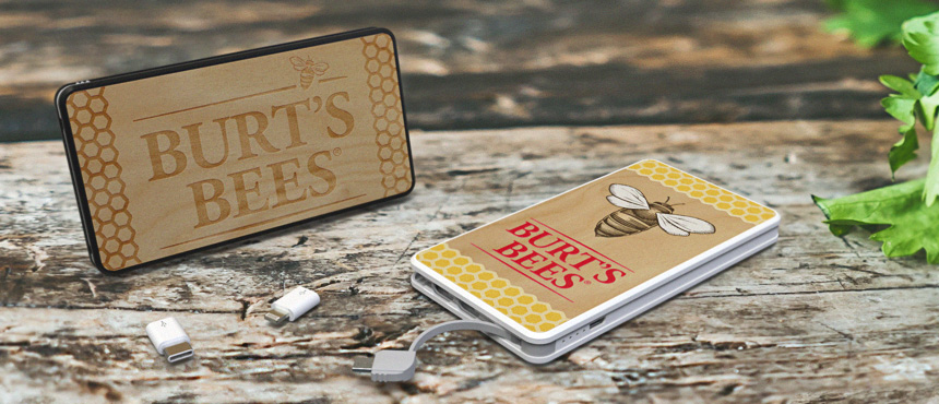 PowerTile Wood | CustomUSB Mobile Charger 1