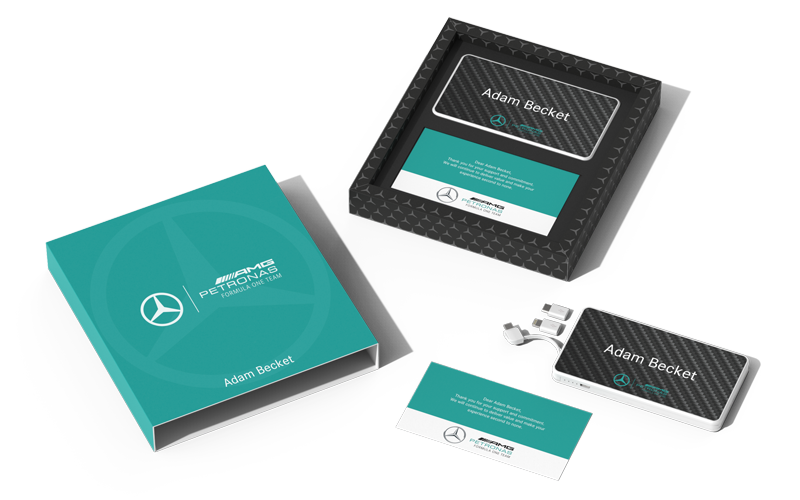 PowerTile Carbon Fiber | CustomUSB Mobile Charger