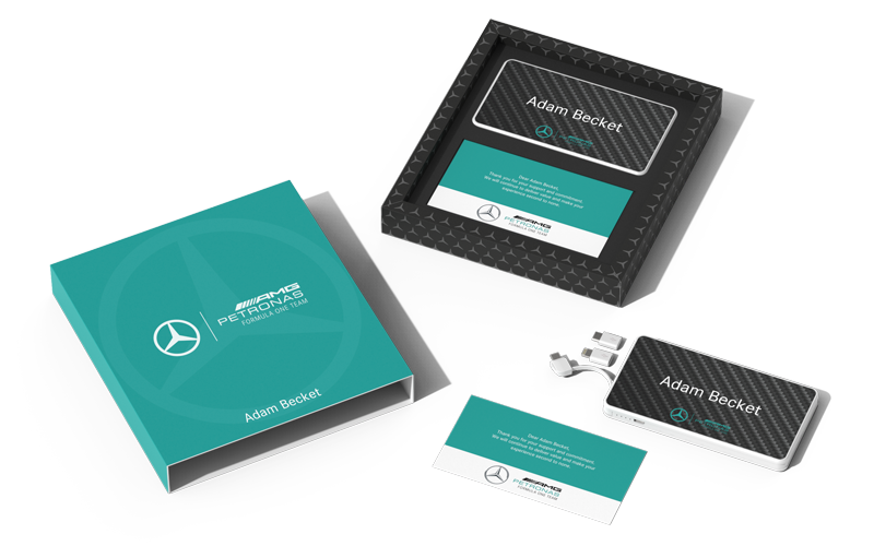 PowerTile Carbon Fiber | CustomUSB Mobile Charger