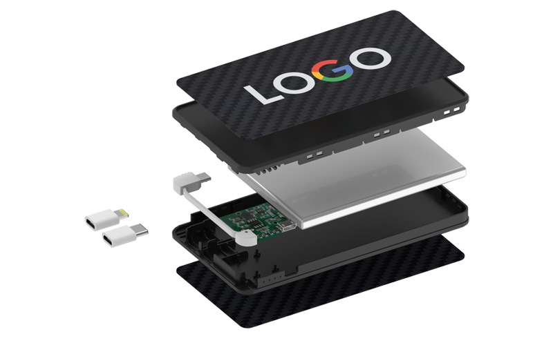 PowerTile Carbon Fiber | Exploded Diagram