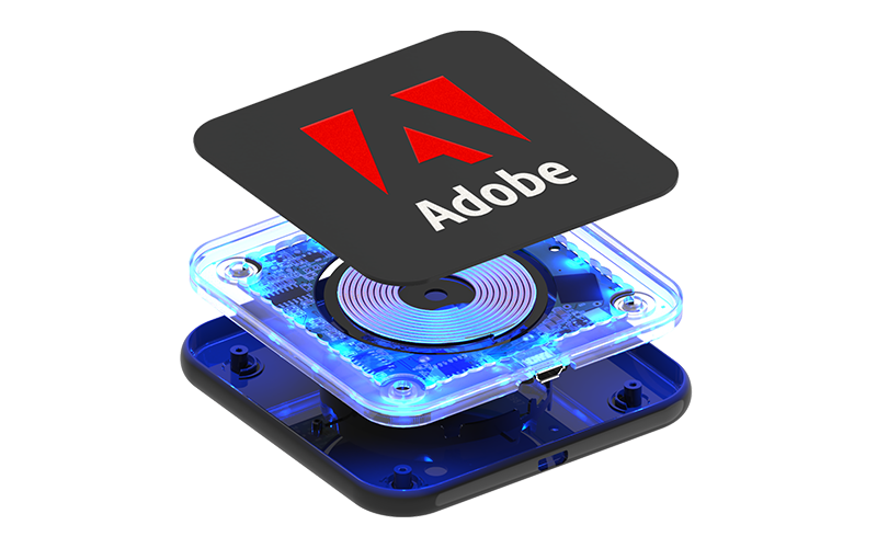 Power Square Wireless Charger | Exploded Diagram