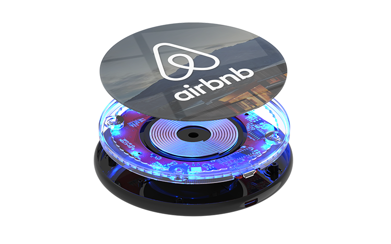 Glass Power Circle Wireless Charger | Exploded Diagram