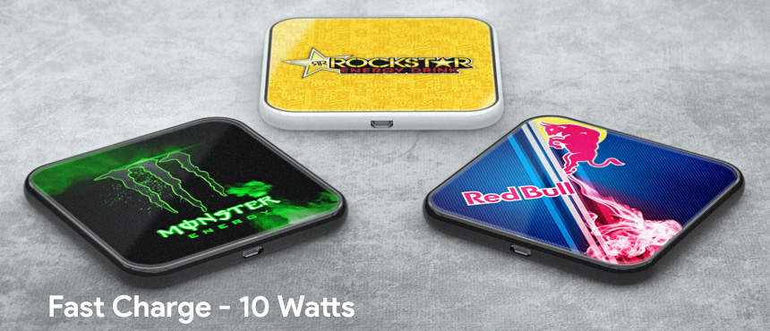 PowerSquare Glass | CustomUSB Wireless Charger 2