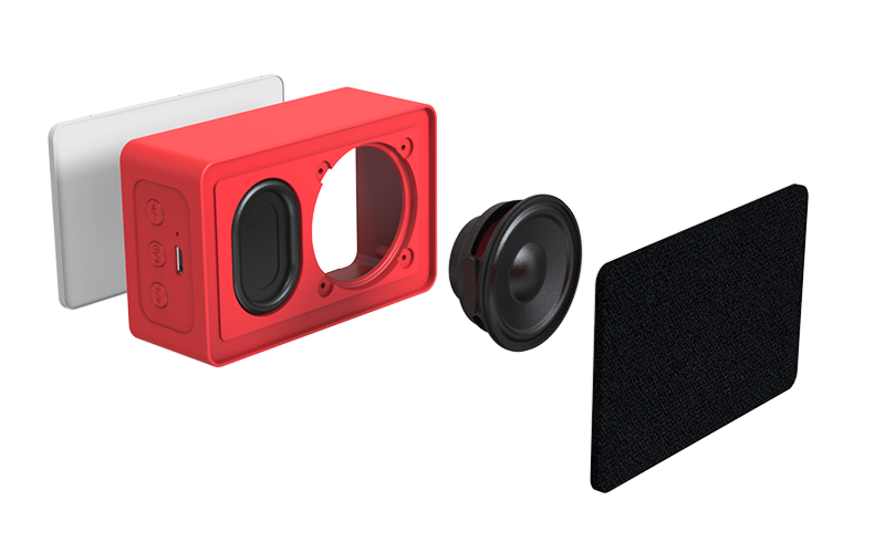 Billboard Bluetooth Speaker Exploded Diagram
