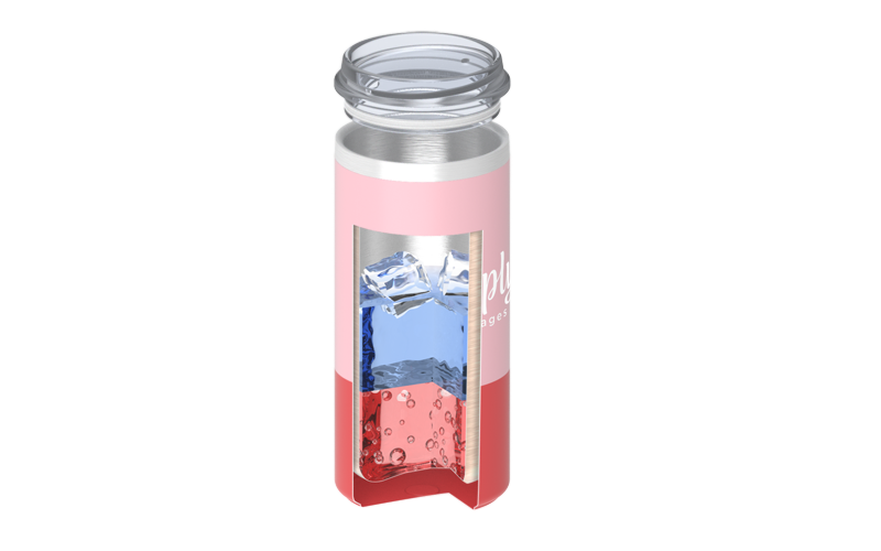 Gala Custom Tumbler | Cutaway View