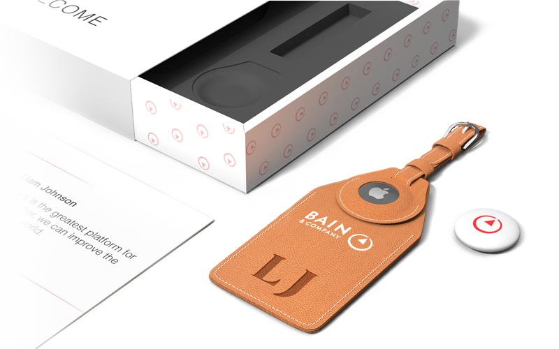 Apple AirTag Luggage Set | CustomUSB VIP Gift