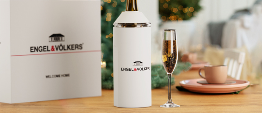 Vinglacé Wine Bottle Chiller & Tumbler Gift Set